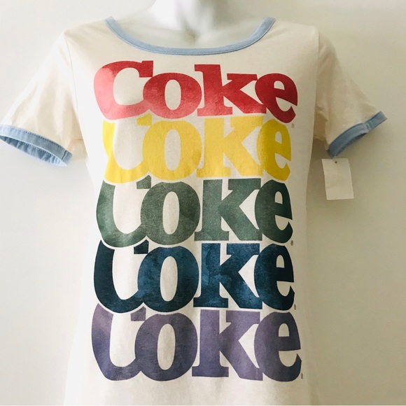 COKE NWT Retro Coca-Cola TEE SHIRT Size XS - Picture 3 of 7